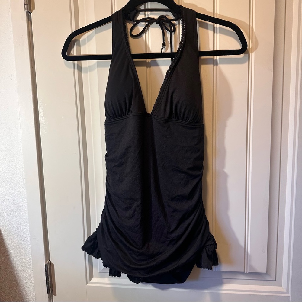 Juicy couture swimsuit black size L. New old stock
